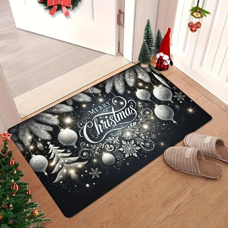 Merry Christmas Welcome Door Mat