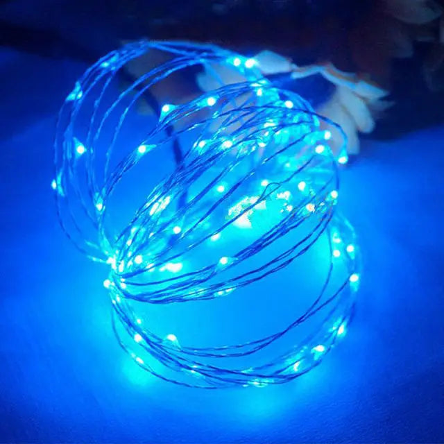 Copper Wire Christmas Fairy Lights