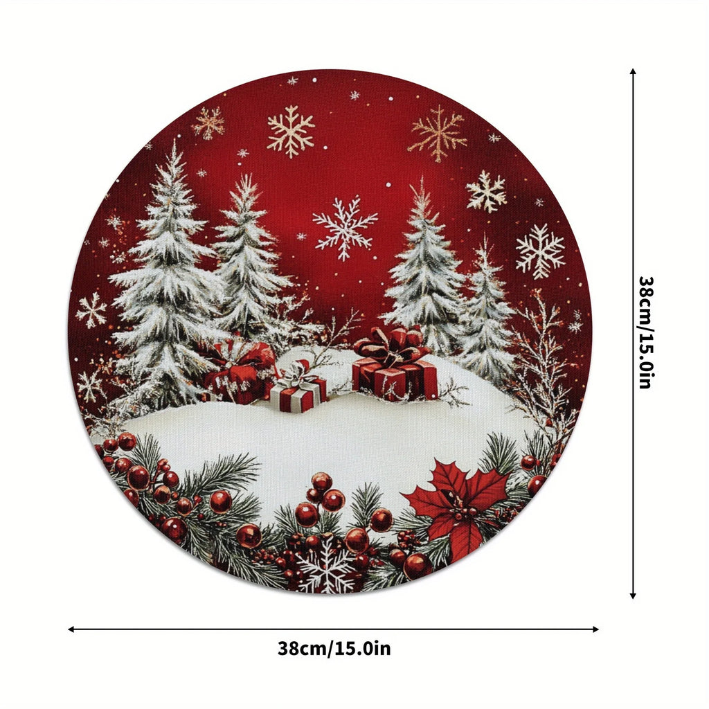 Christmas Kitchen Dinner Table Placemats