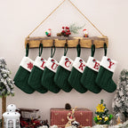 Monogram Christmas Knit Stockings