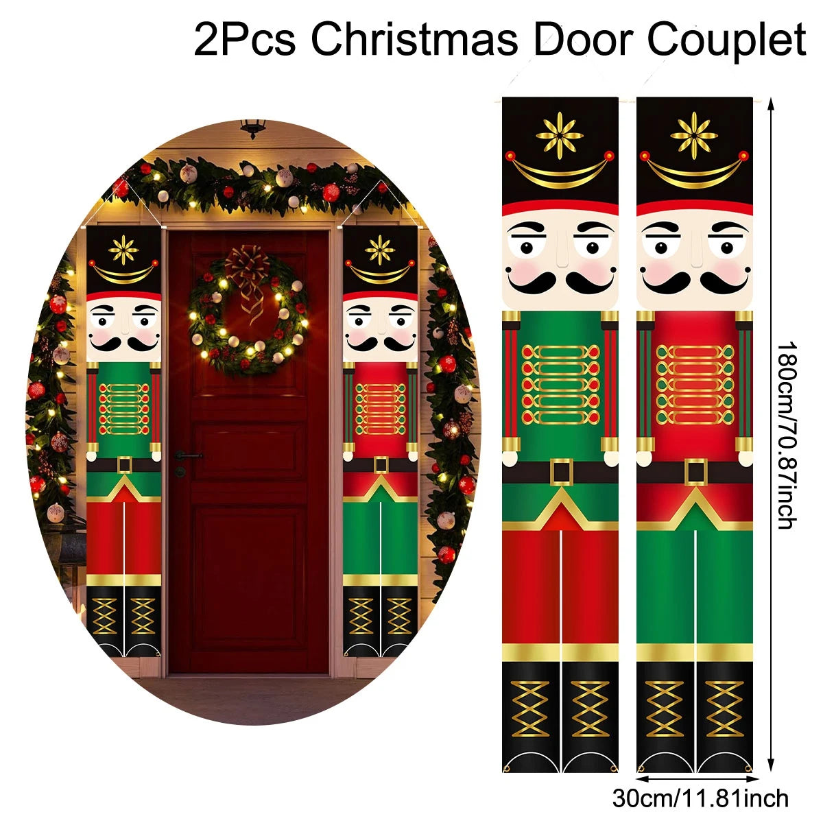 Nutcracker Soldier Door Banner