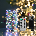 Remote Waterproof Christmas Fairy Lights
