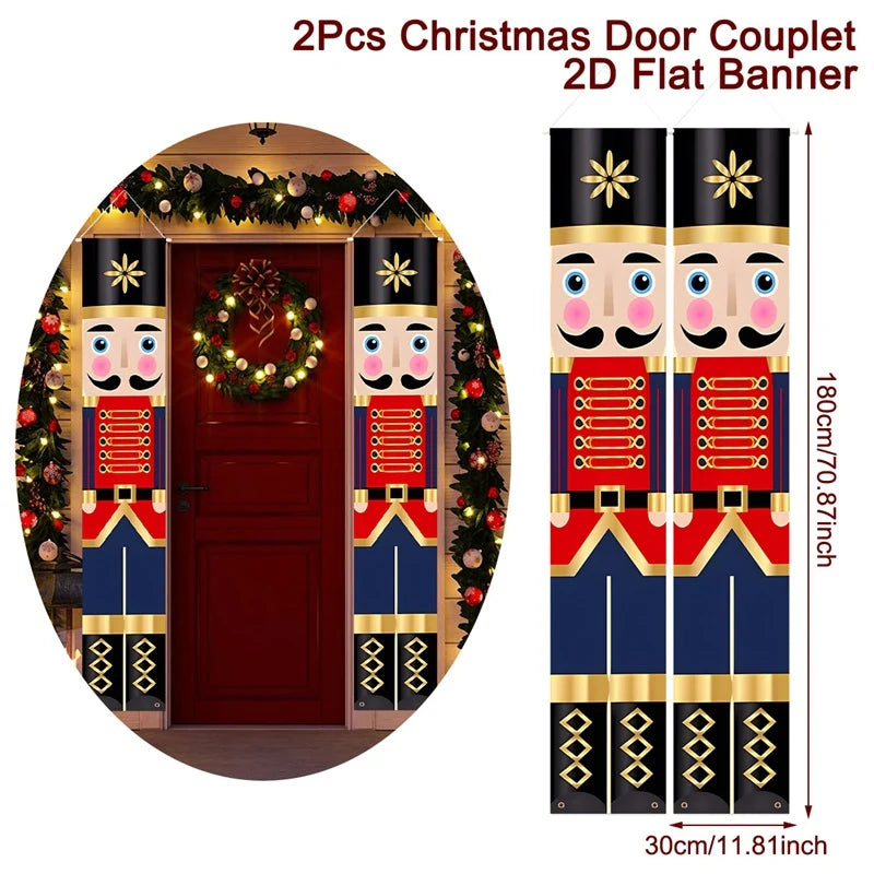 Nutcracker Soldier Door Banner