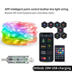 Smart Leather Cord Fairy Lights