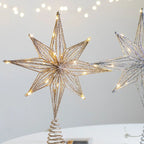 Christmas Tree Toppers Star Ornaments Festival