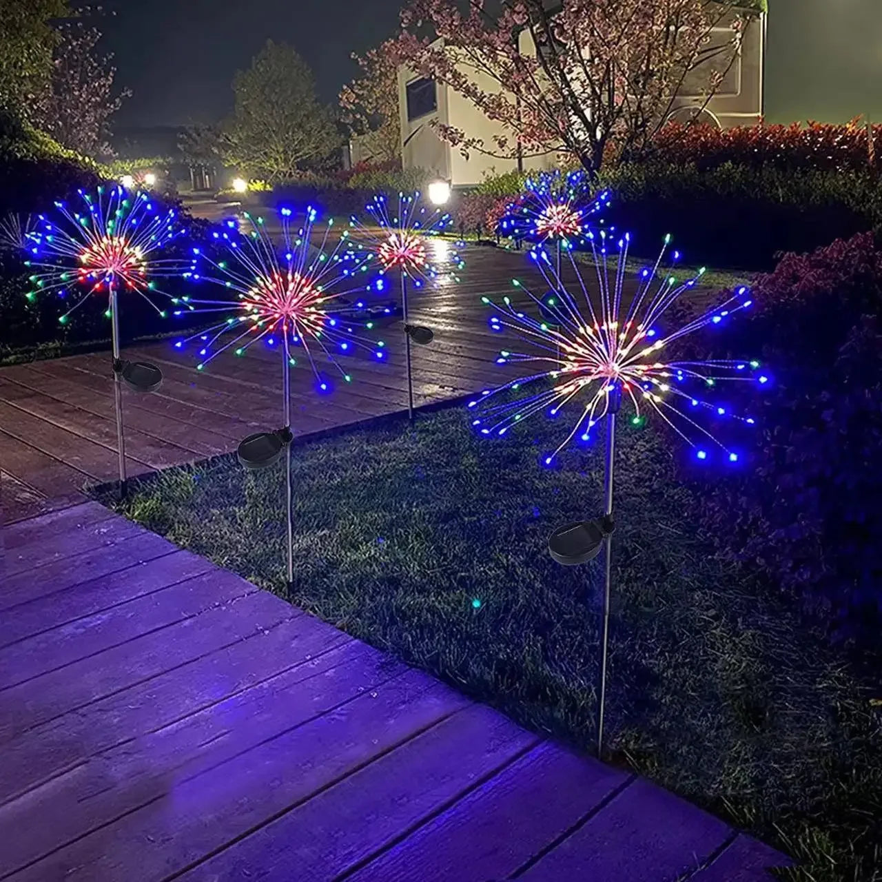Solar Firework Garden Lights