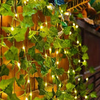 Solar Ivy Leaf Fairy Lights