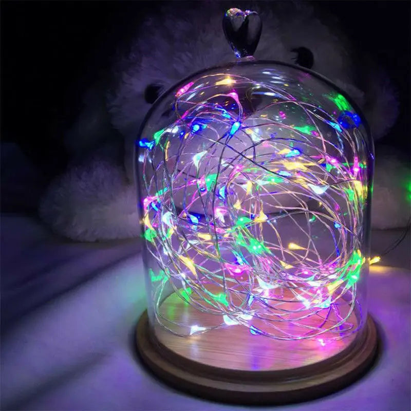 Copper Wire Christmas Fairy Lights