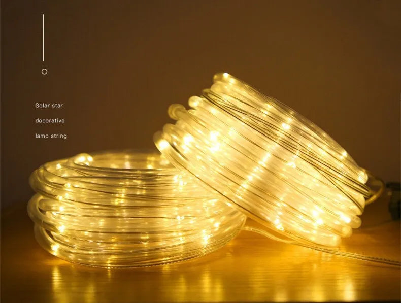 Solar Christmas Rope Lights