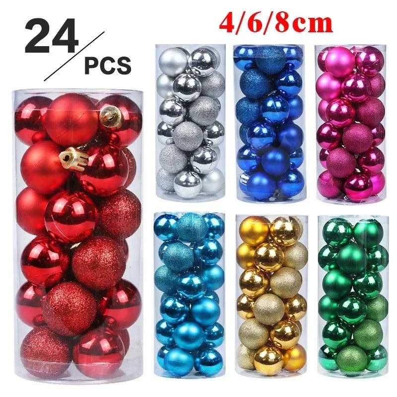 Shiny Christmas Tree Ornaments