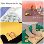 Santa and Reindeer Entryway Mat