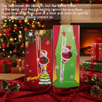 Electric Climbing Ladder Santa Claus Music Doll