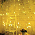 Starry Christmas Window Lights