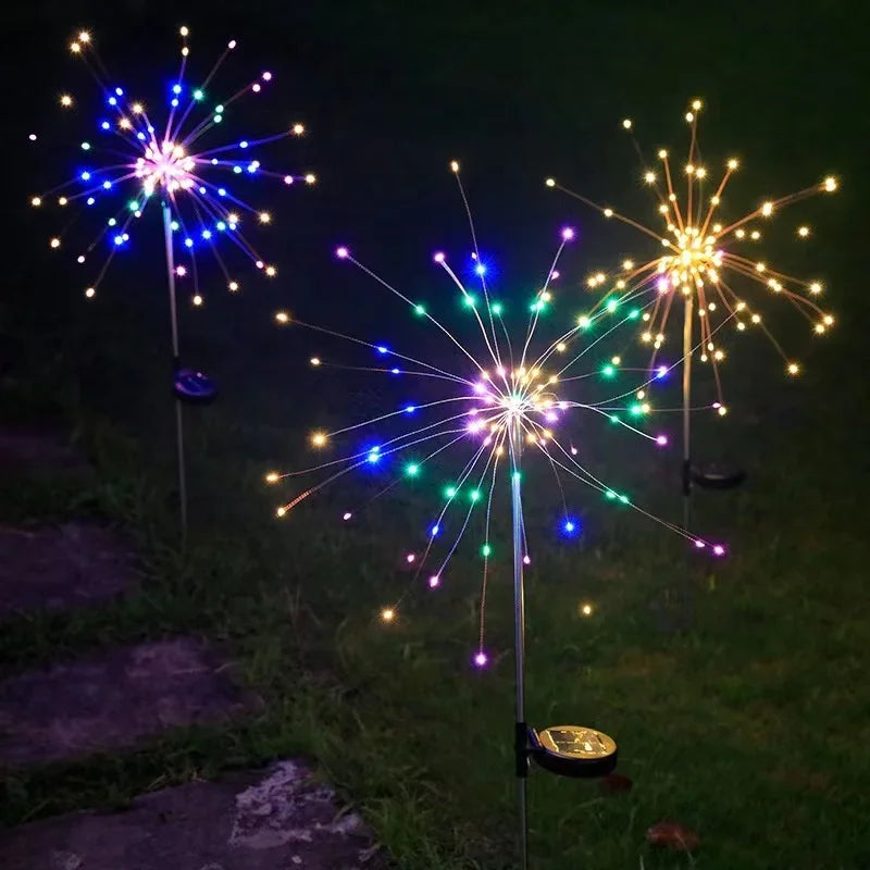 Solar Firework Garden Lights