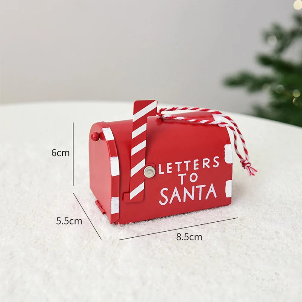 Iron Christmas Mailbox Ornament