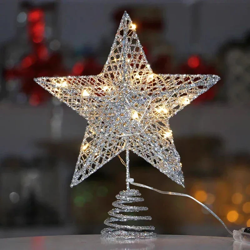 Christmas Tree Topper Star Battery Powered