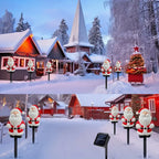 Solar Santa Pathway Lights