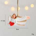 Merry Christmas Resin Santa angel Snowman Pendant