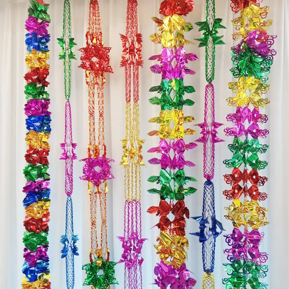 Christmas Hanging Metalic Garlands