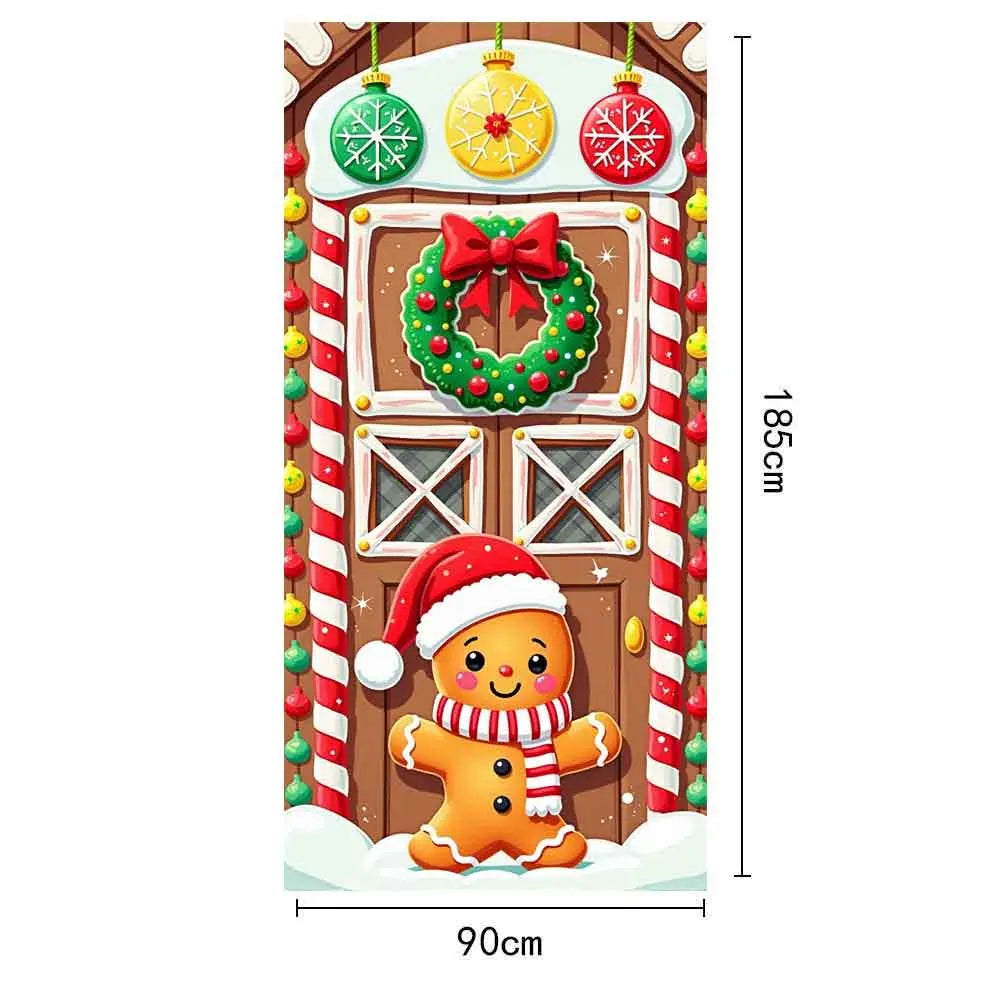Christmas Tree Door Cover