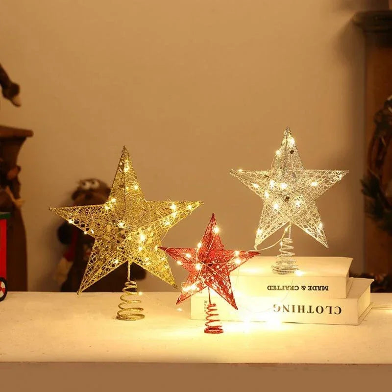 Christmas Tree Topper Star Battery Powered