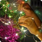 Copper Wire Christmas Fairy Lights