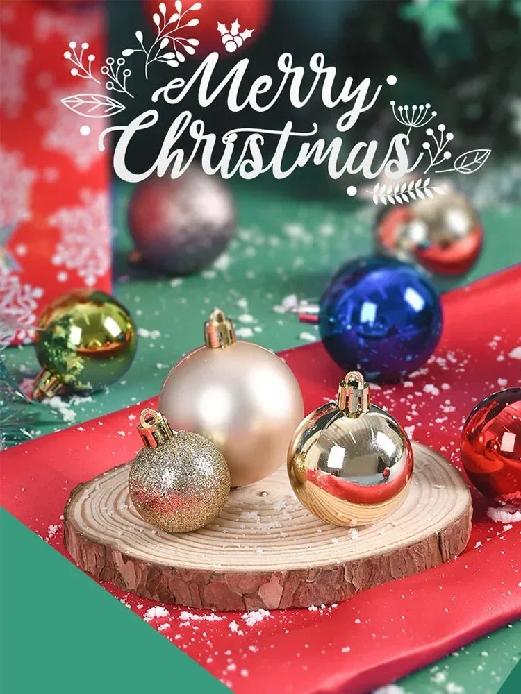 Shiny Christmas Tree Ornaments