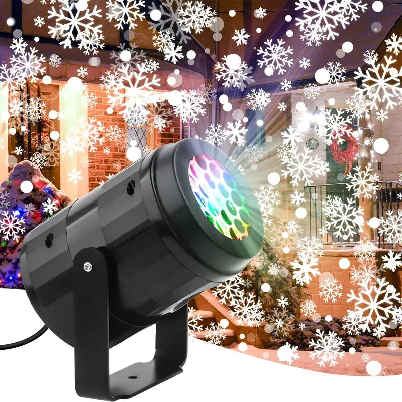 Magical Snowflake Holiday Projector