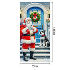 Christmas Cartoon Door Banner