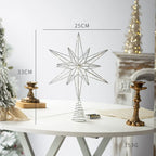 Christmas Tree Toppers Star Ornaments Festival