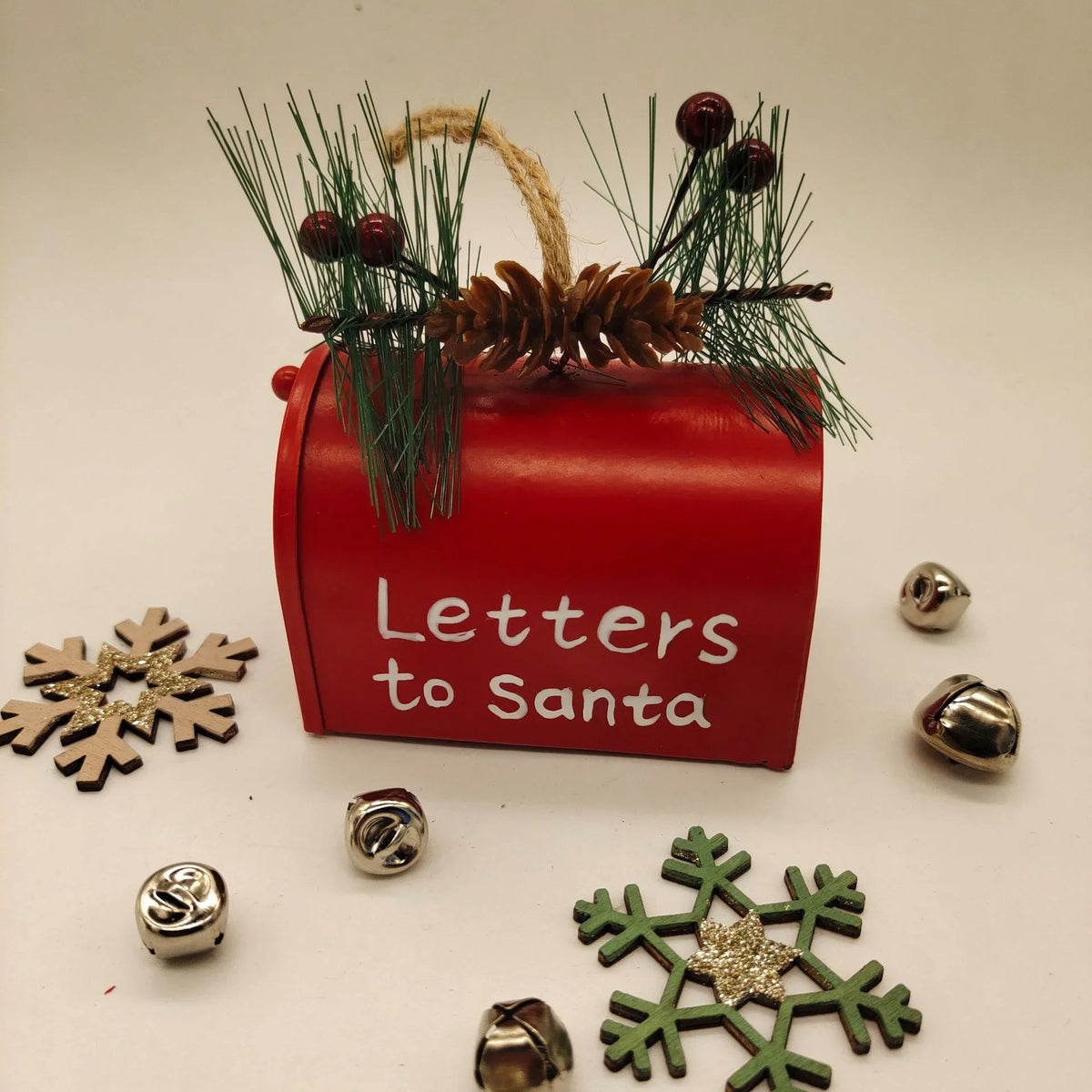 Christmas Metal Mailbox Ornament