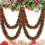 Metallic Christmas Tinsel Garland