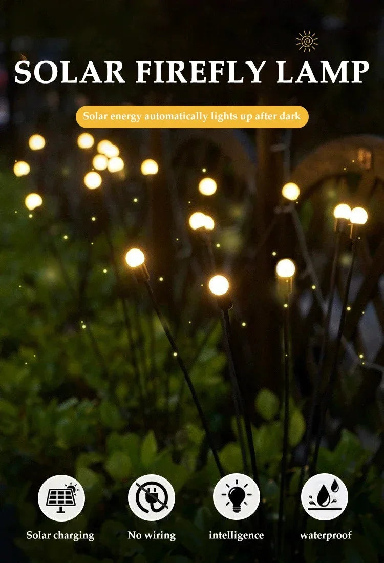 Enchanted Solar Firefly Lights