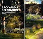 Solar Firework Garden Lights