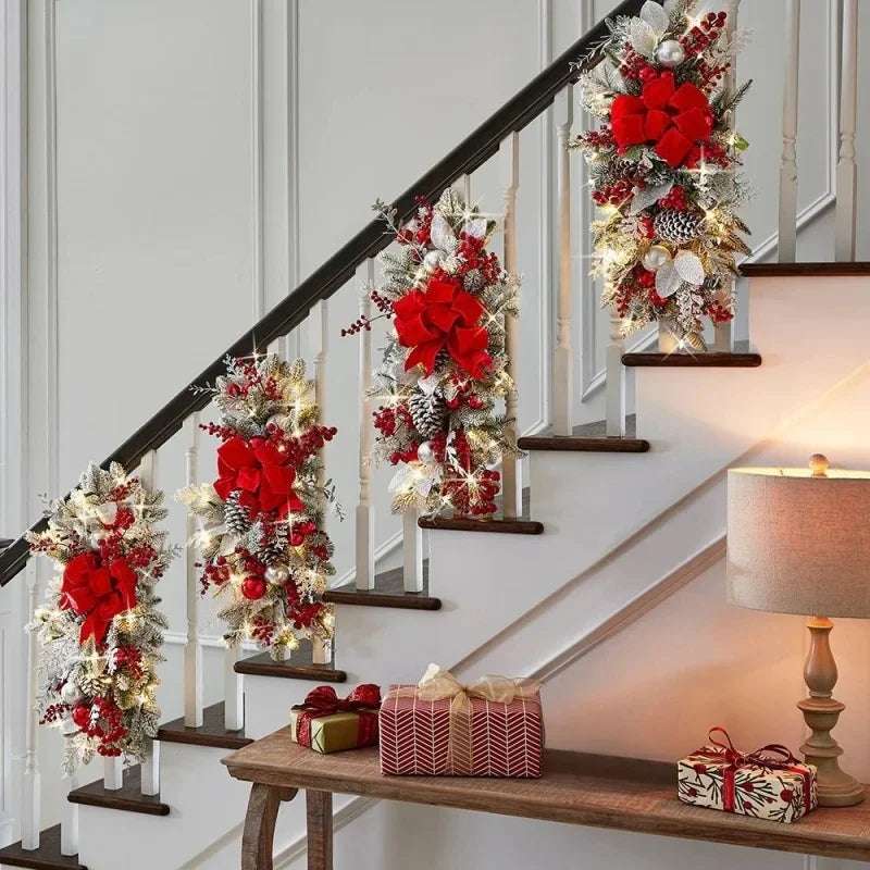 Christmas Stair Decoration