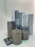 Warm Flickering Holiday Candles