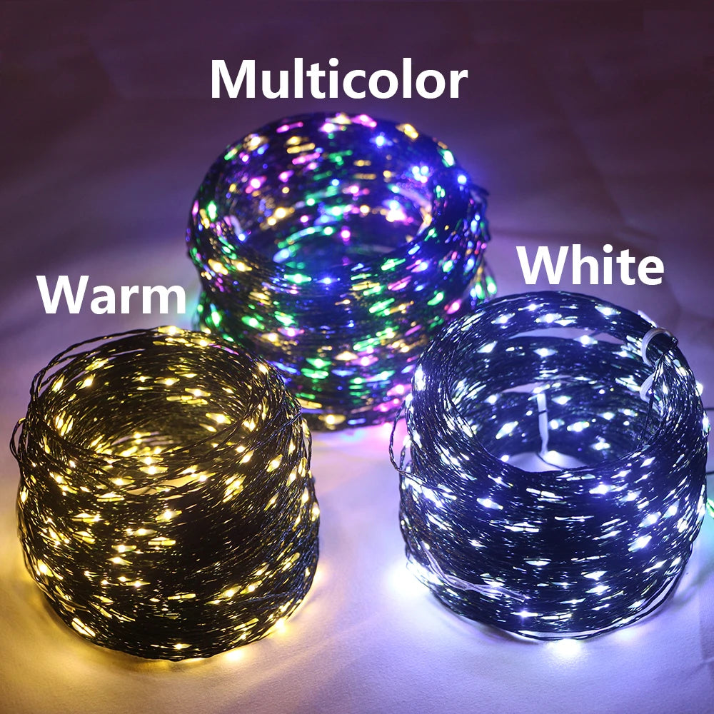 Remote Waterproof Christmas Fairy Lights