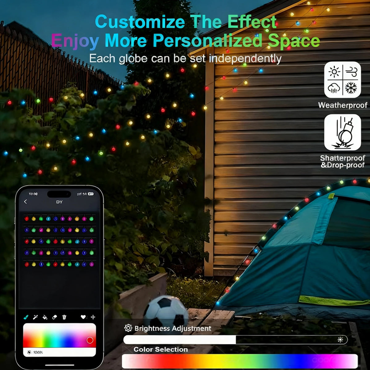 Smart Leather Cord Fairy Lights