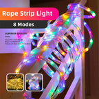 Solar Christmas Rope Lights