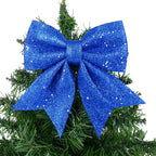 Shimmering Christmas Tree Bows
