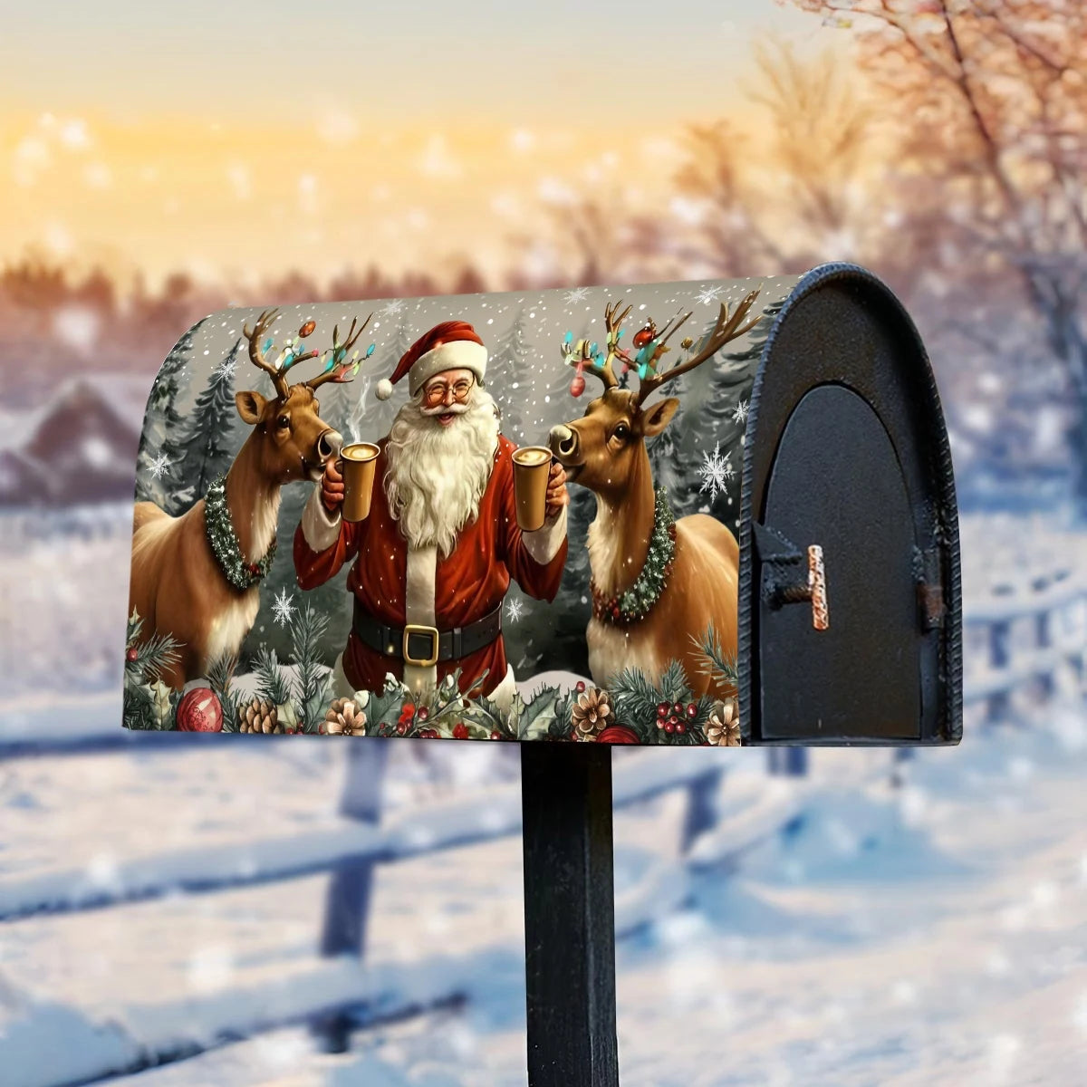 Christmas Mailbox Cover