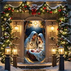 Christmas Nativity Door Banner