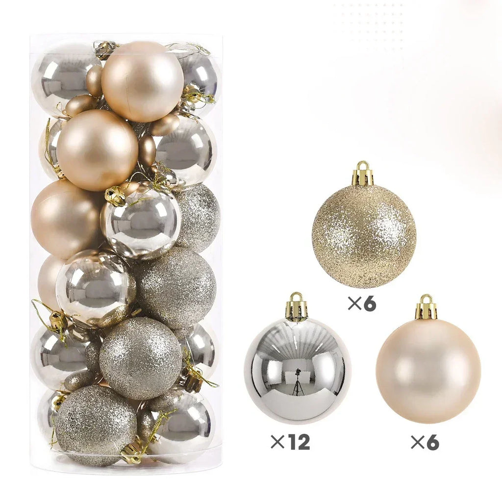 Shiny Christmas Tree Ornaments