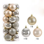 Shiny Christmas Tree Ornaments