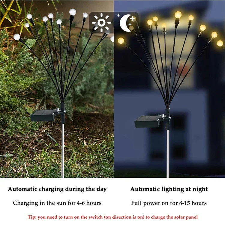 Enchanted Solar Firefly Lights