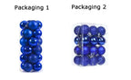 Shiny Christmas Tree Ornaments