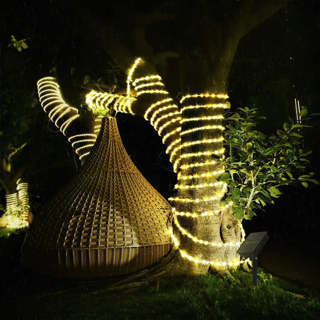 Solar Christmas Rope Lights