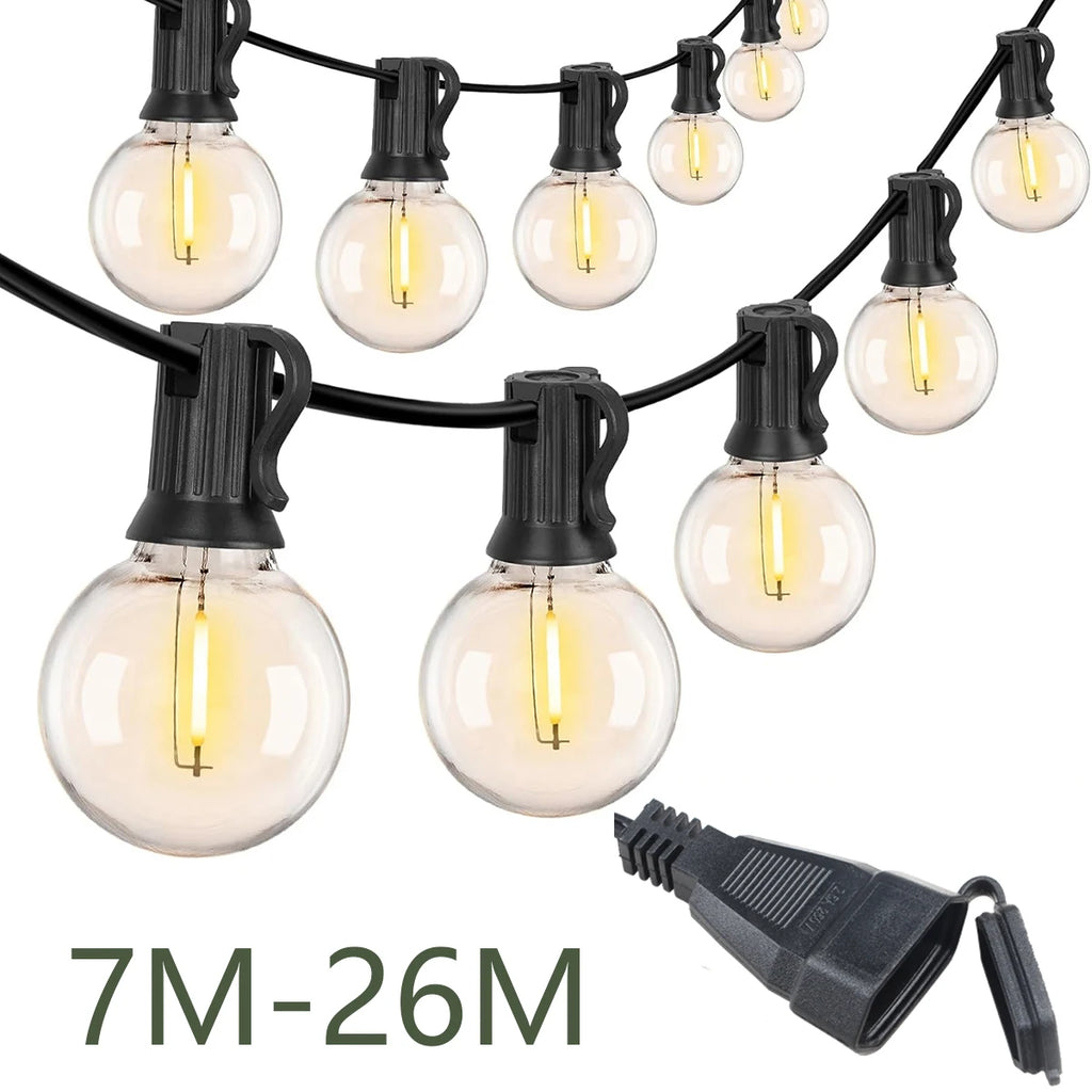 Festoon Patio Holiday String Lights