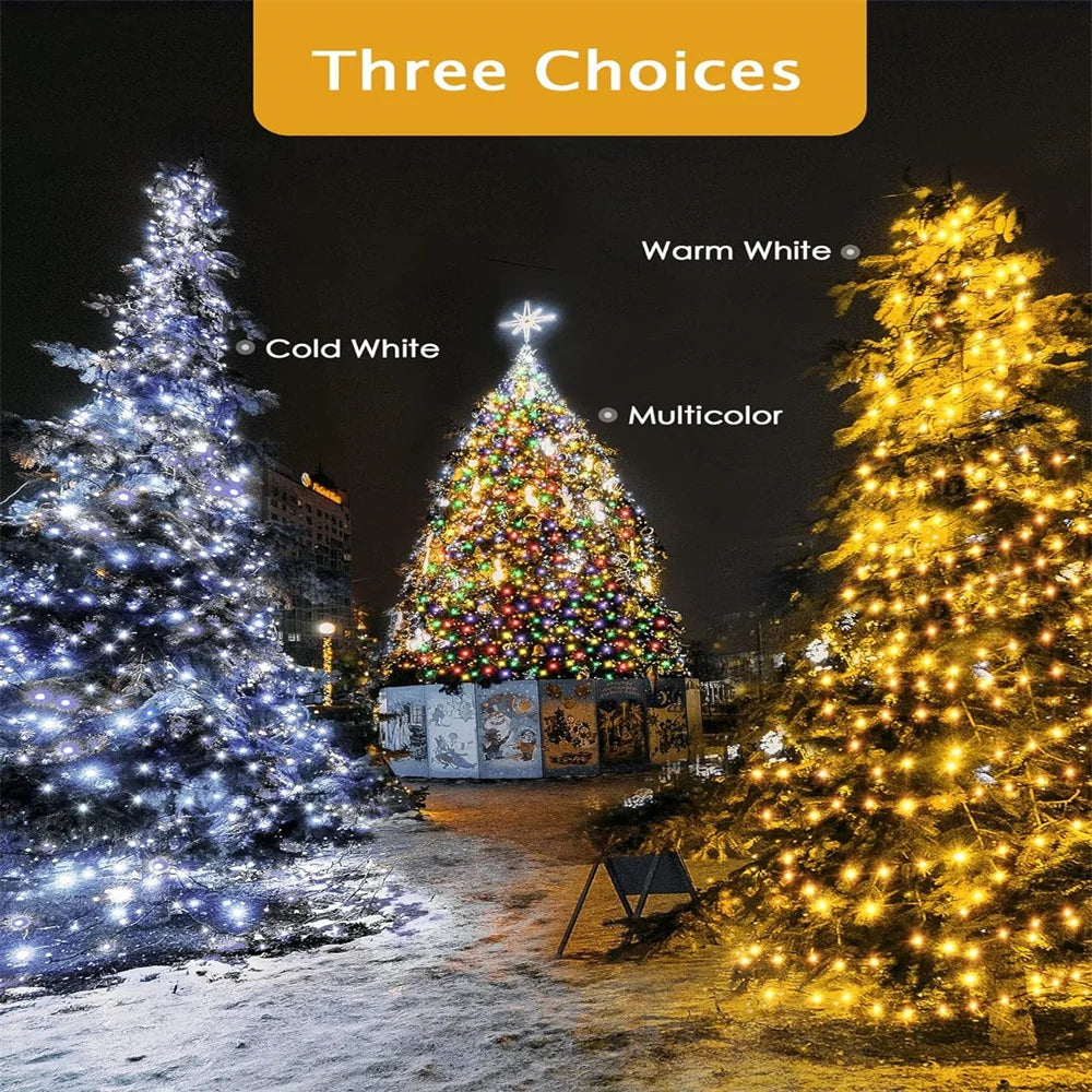 Remote Waterproof Christmas Fairy Lights
