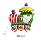 Standing Santa Foil Balloon Decor